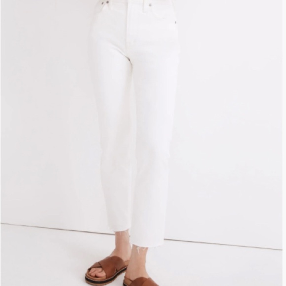 Madewell The Perfect Vintage Jean in Tile White